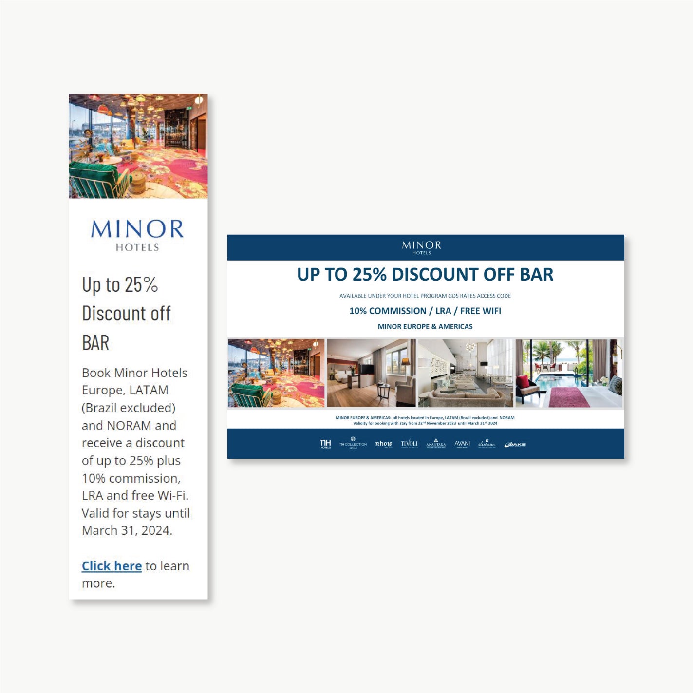 Agent's Edge Hotel Deals Ad