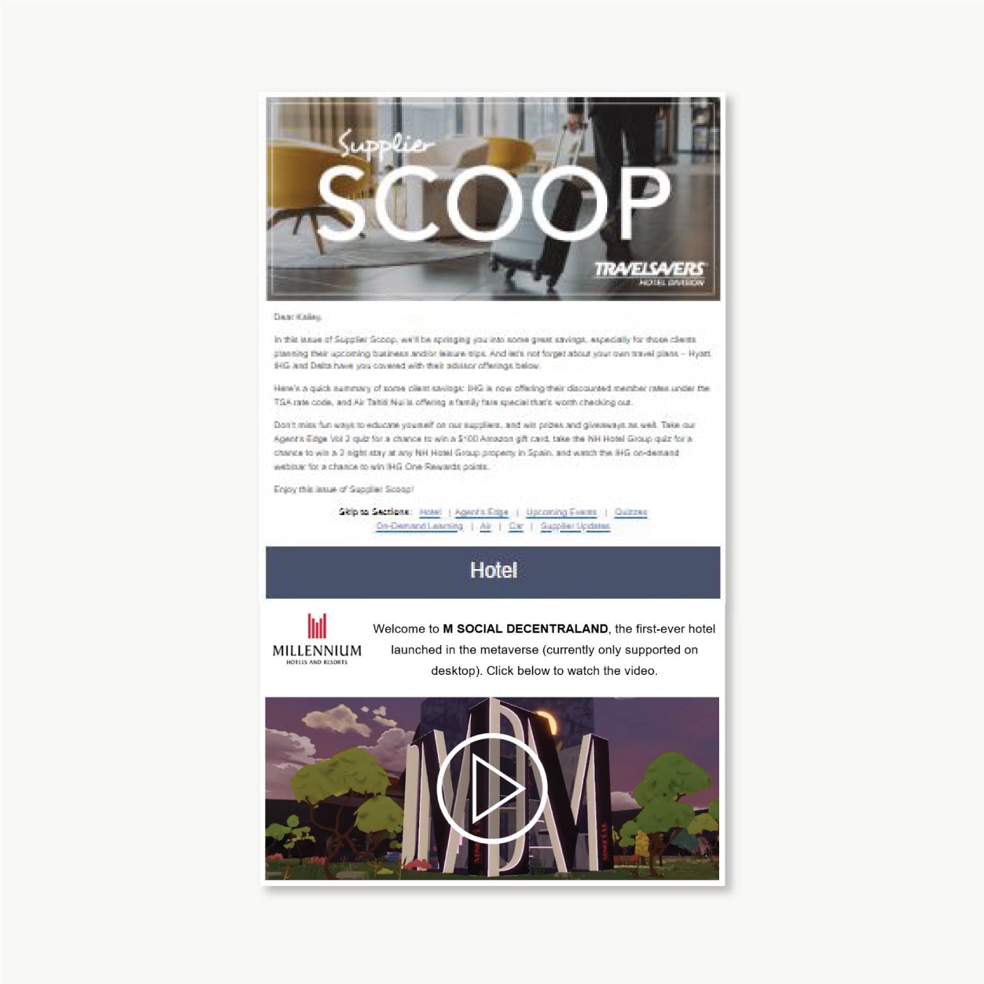 Supplier Scoop Video Ad