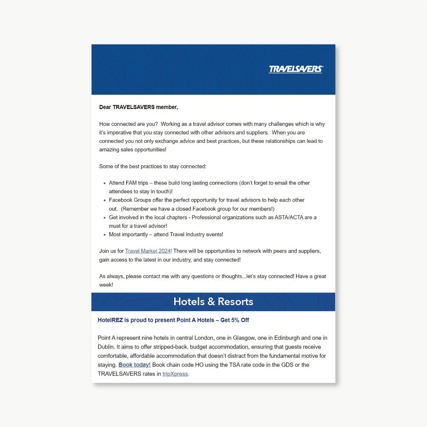 Business Analyst Update Email Ad