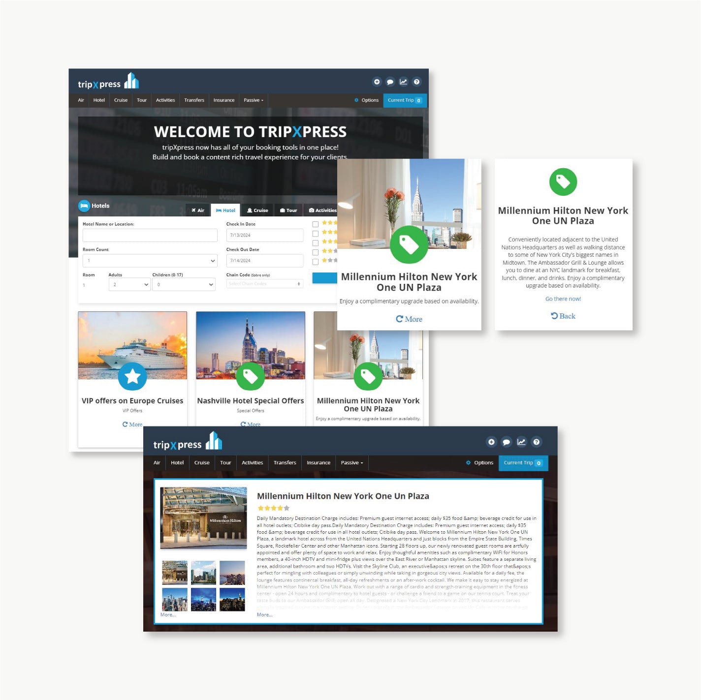 tripXpress Card Ad